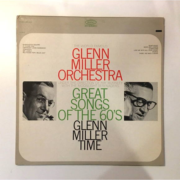 Glenn Miller Time Orchestra Great Songs of the 60's LP Vinyl 1965 Epic LN 24157 - Picture 1 of 8